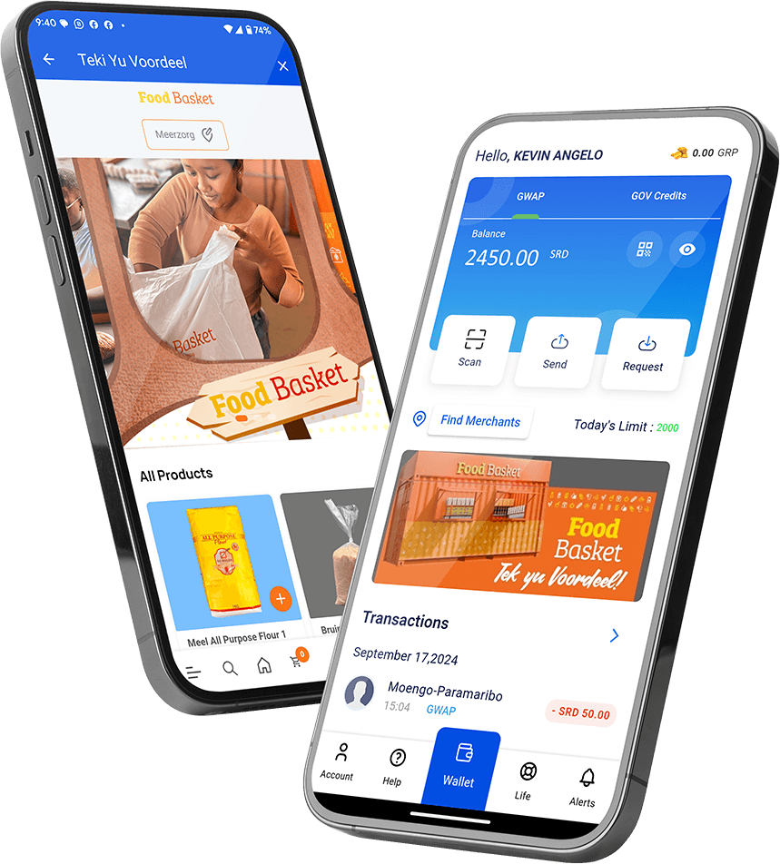 The Key Fintech App Mockup